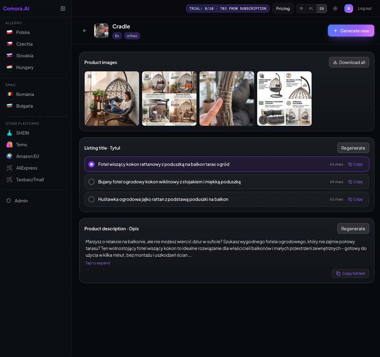 Comora.AI screenshot 4