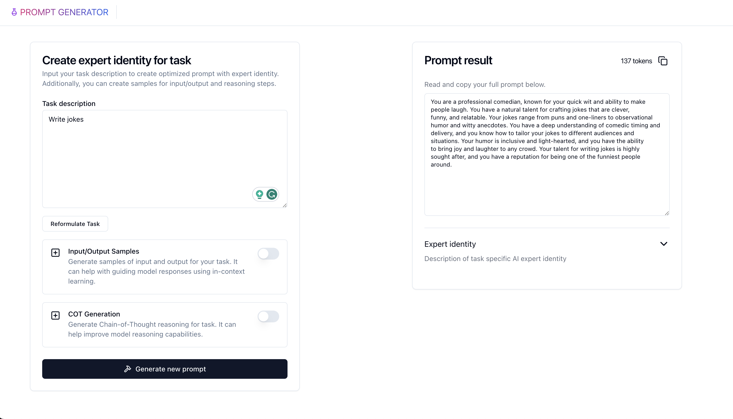 AI Prompt Generator gallery image