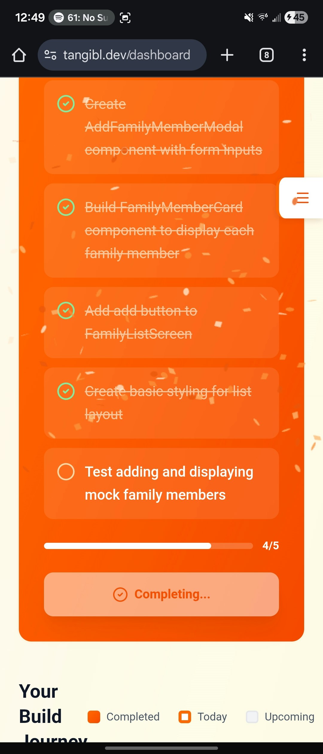 Tangibl - Screenshot 5 showing product features and functionality