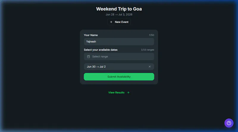 TimeFits screenshot 2