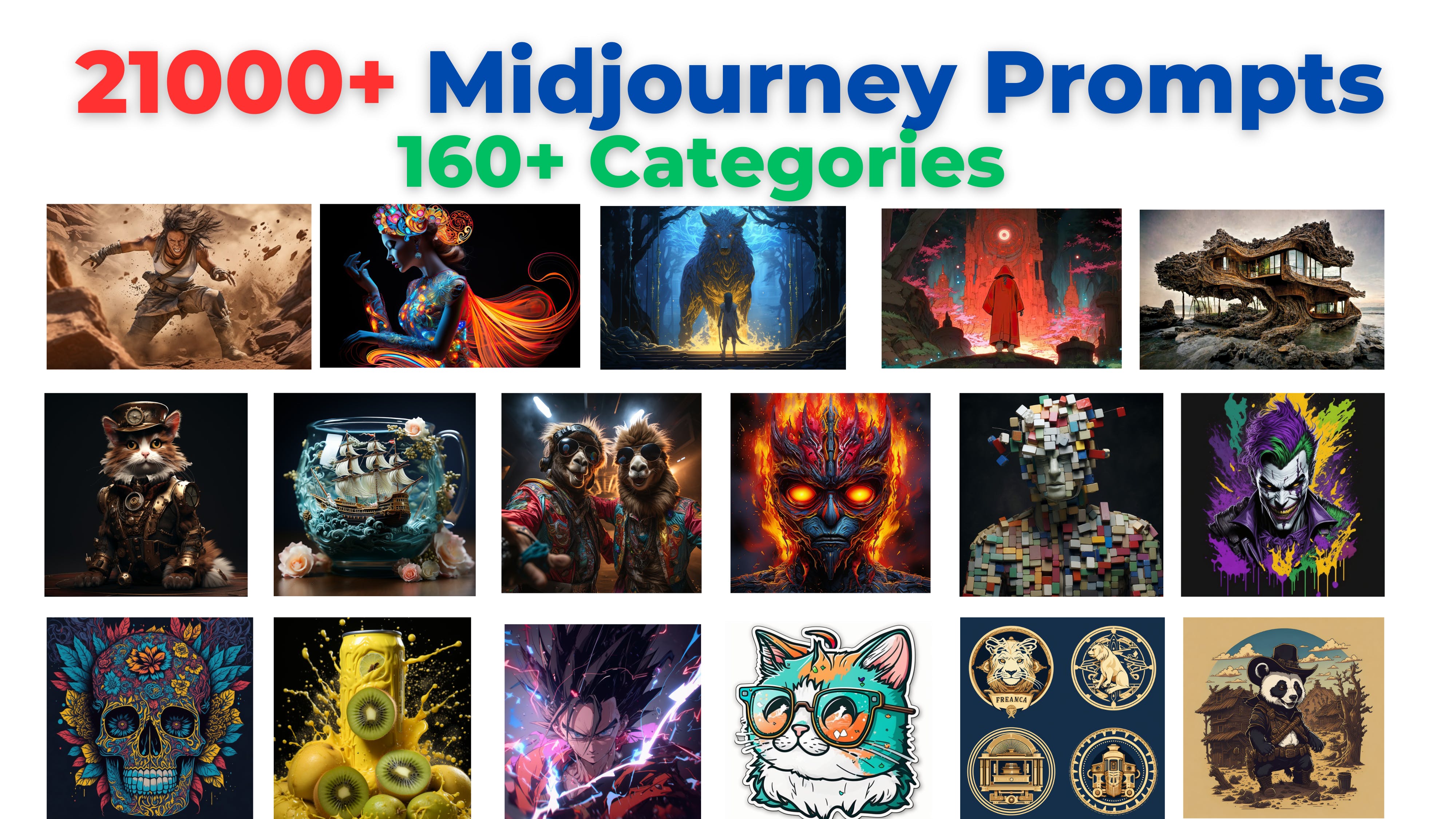 21,000+ Midjourney Prompts & Guide media 1