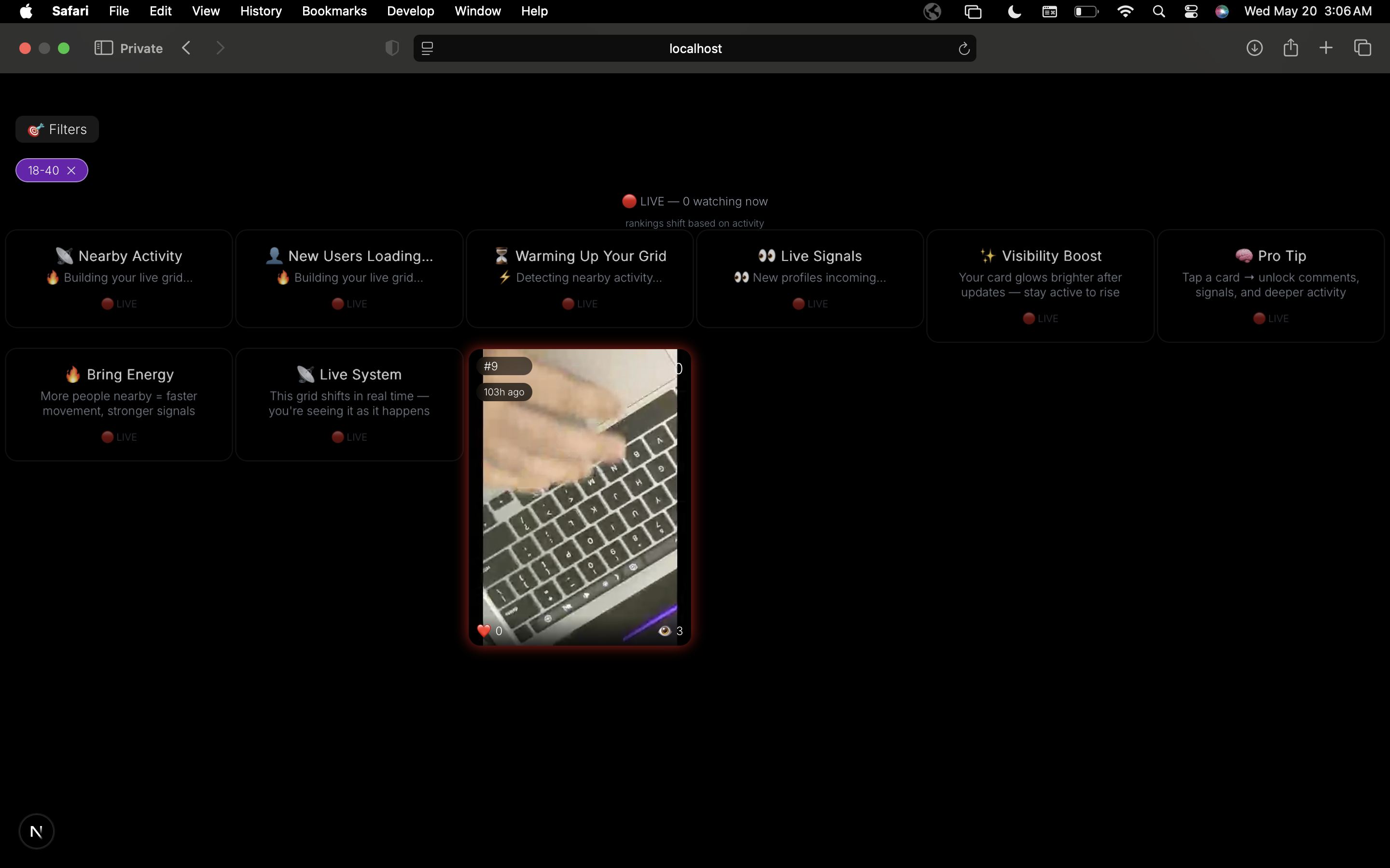 Swipe gallery image