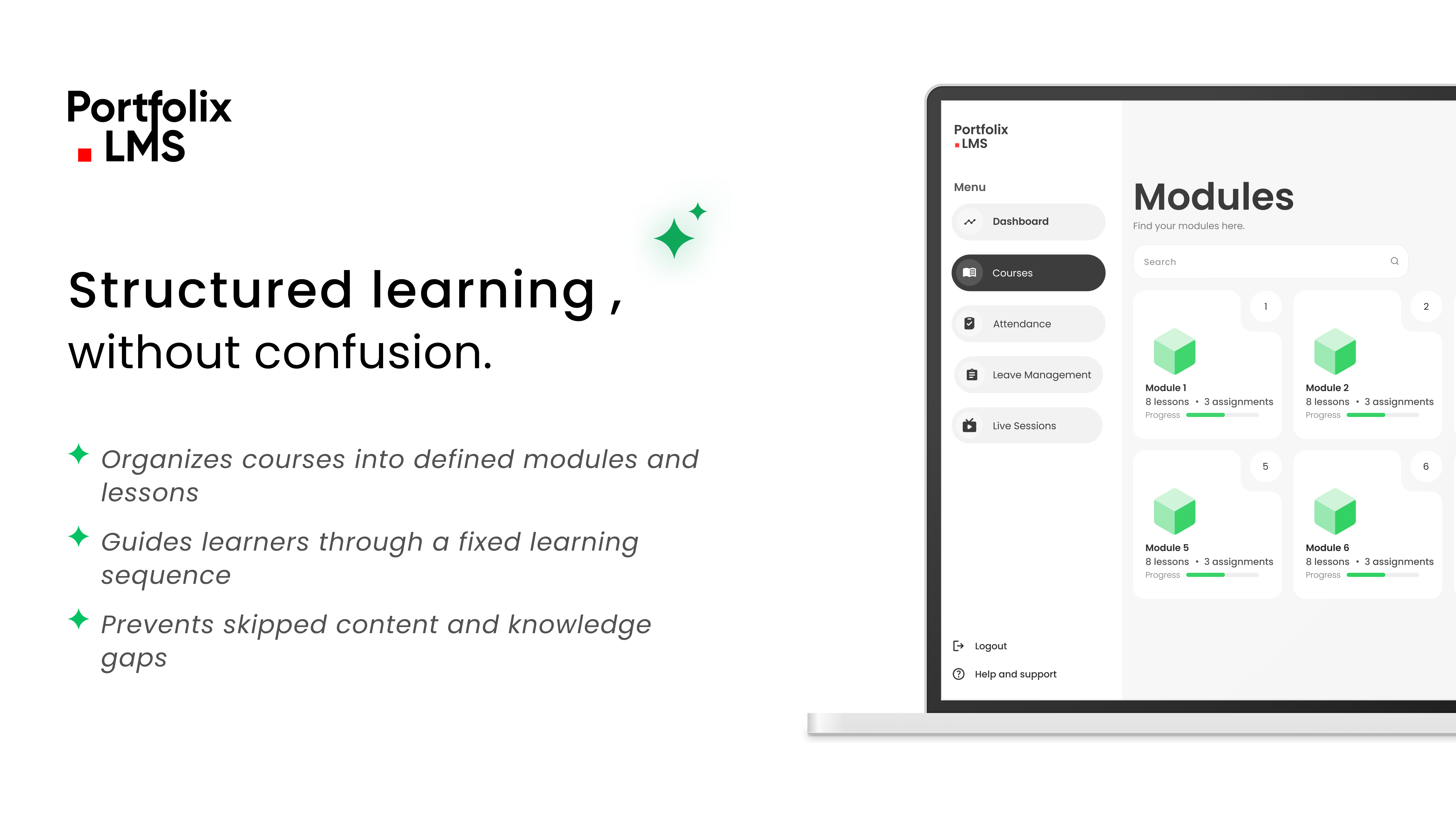 Portfolix LMS V.4 gallery image