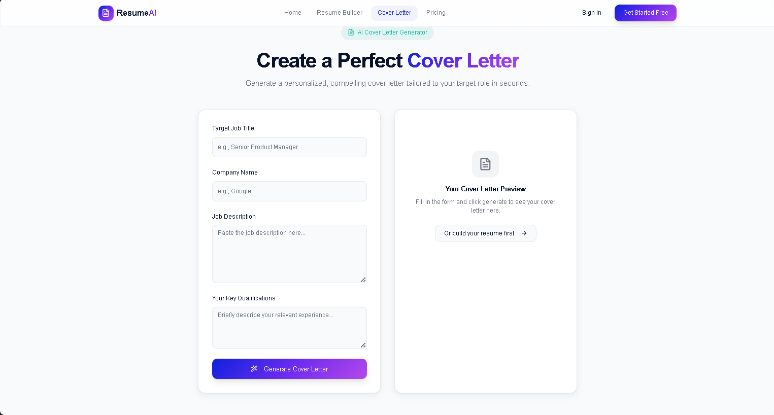 Resume AI gallery image