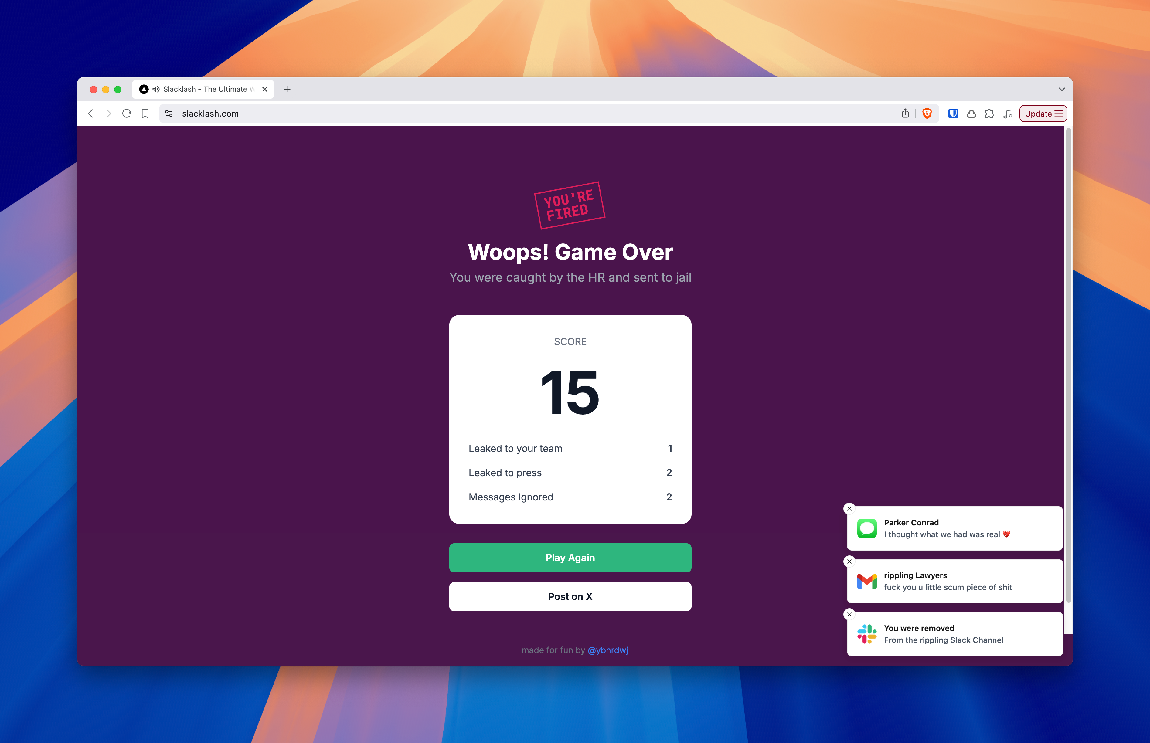 Slacklash gallery image