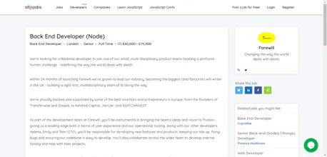 All JavaScript Jobs gallery image