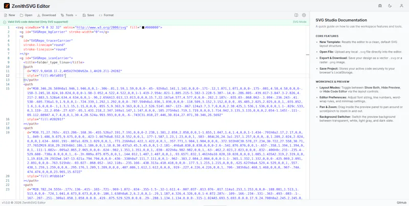 ZenithSVG Editor screenshot 3