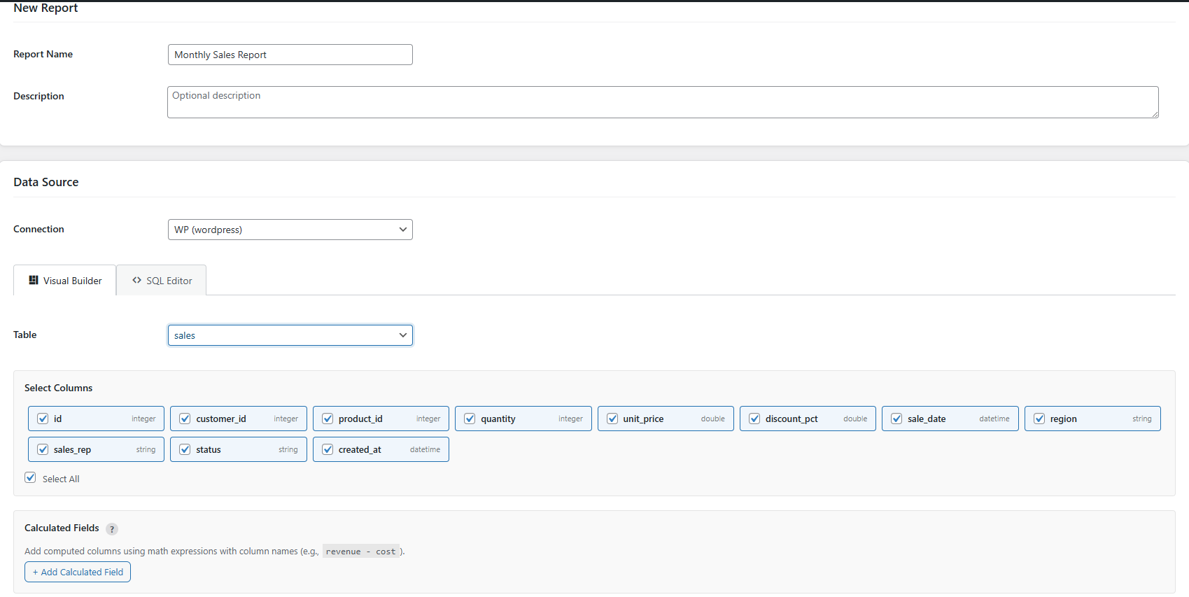 EverNext Reporting WordPress Reports gallery image