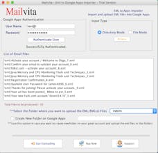 MailVita EML to G Suite Importer for Mac gallery image