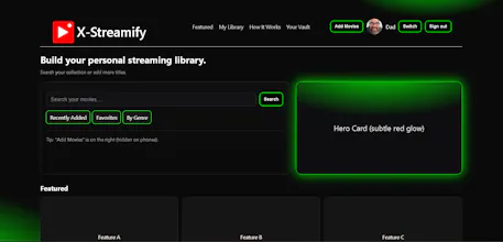 X-Streamify — Control Your Media gallery image
