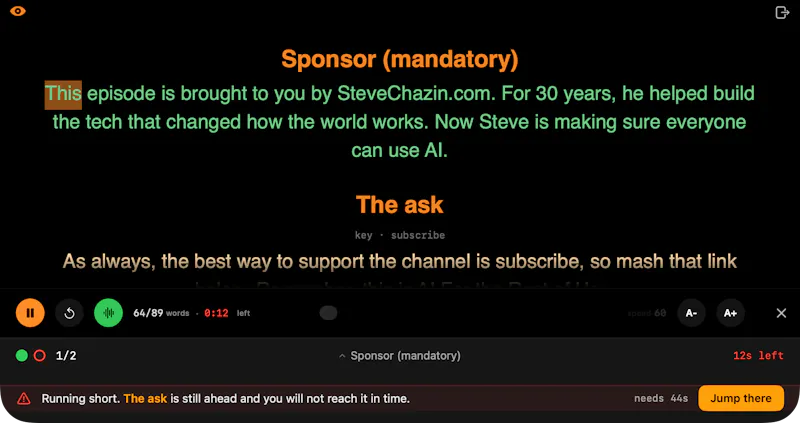 Tellie Prompter 1.5 screenshot 5