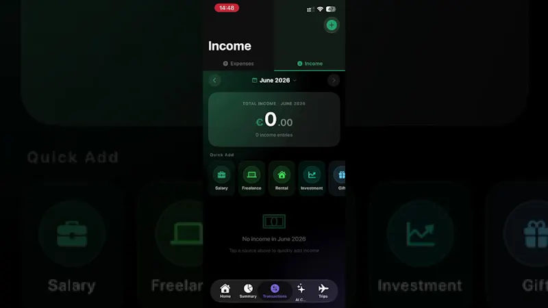 SpendWise AI  screenshot 1 (video preview)