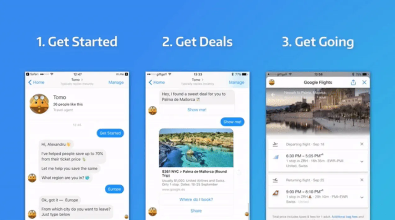 Résultat de recherche d'images pour "facebook messenger tomo"