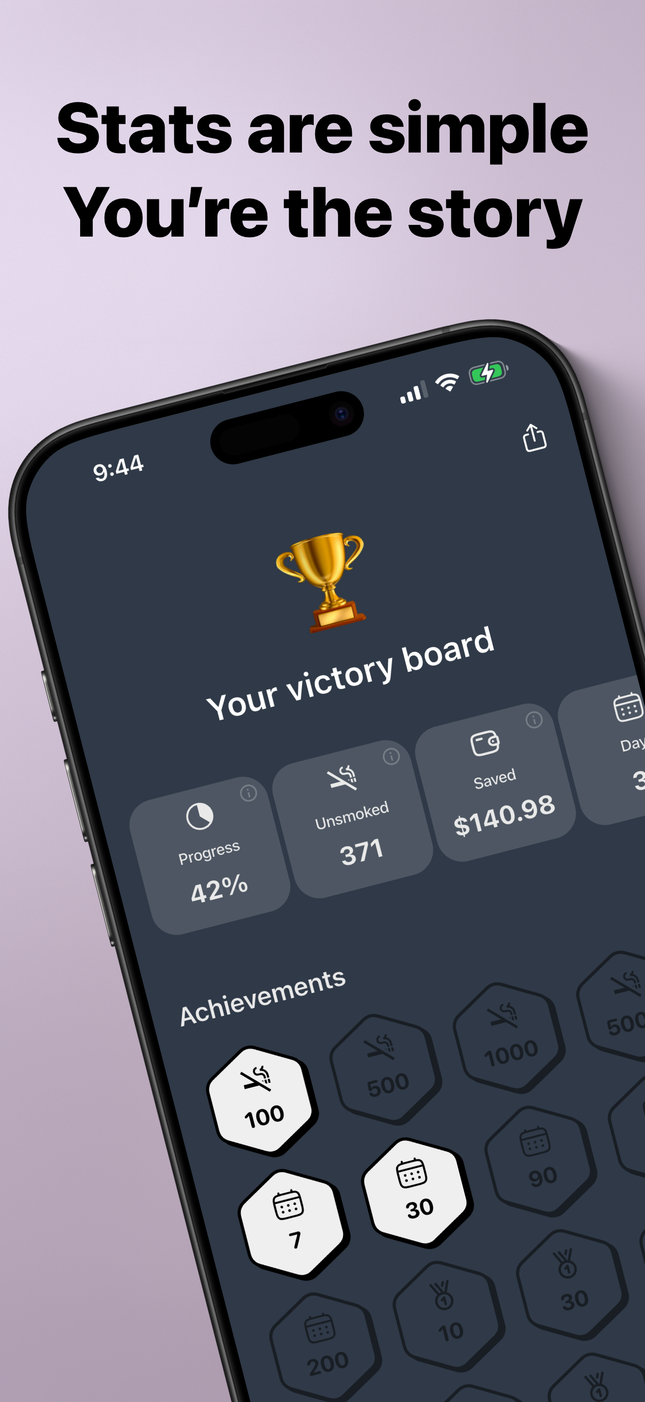 SmokeFree with your own plan - Smoke Free got a huge update with new functions and designs media 4