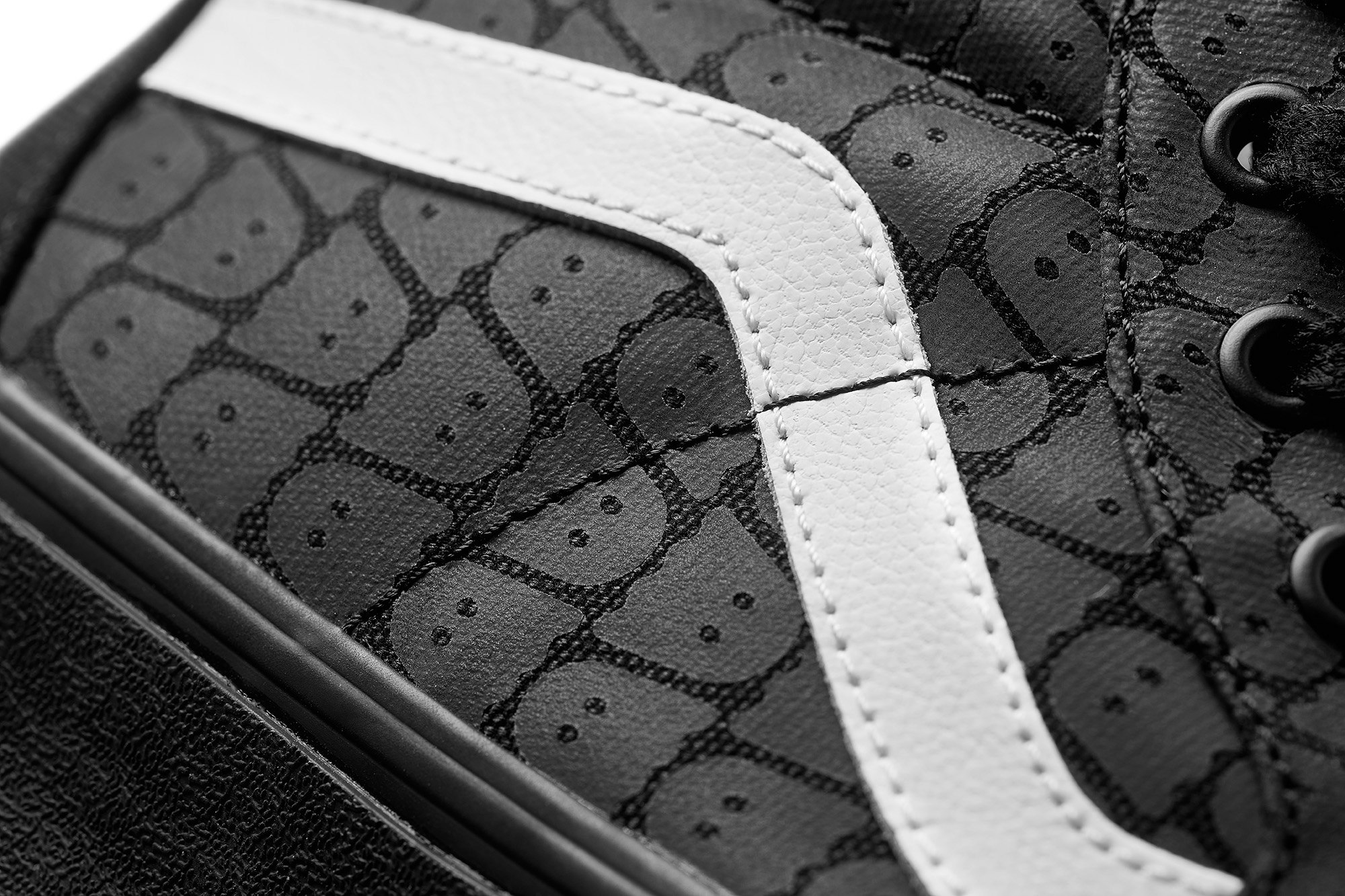 vans slip on ghostly