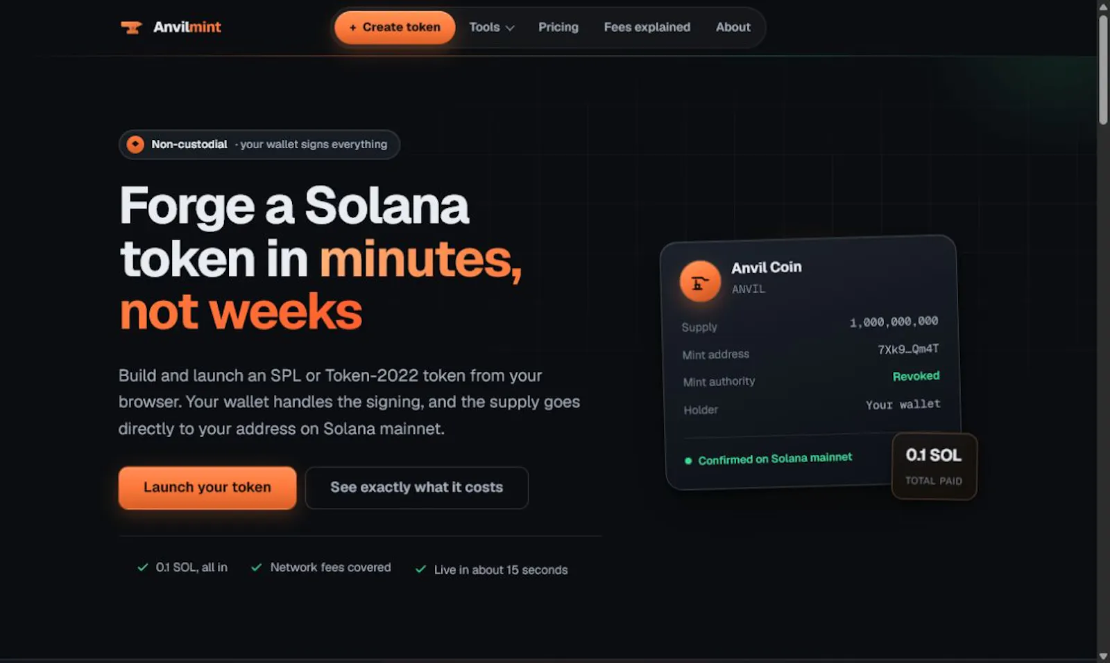 Anvilmint screenshot 1