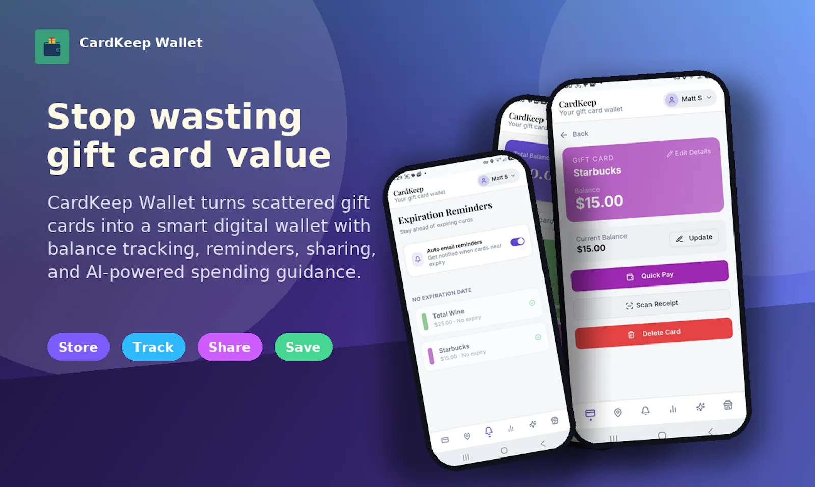 CardKeep Wallet screenshot 3