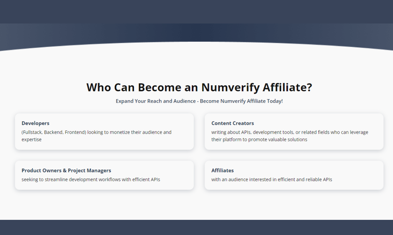 NUMVERY AFFILIATE -Programm media 2