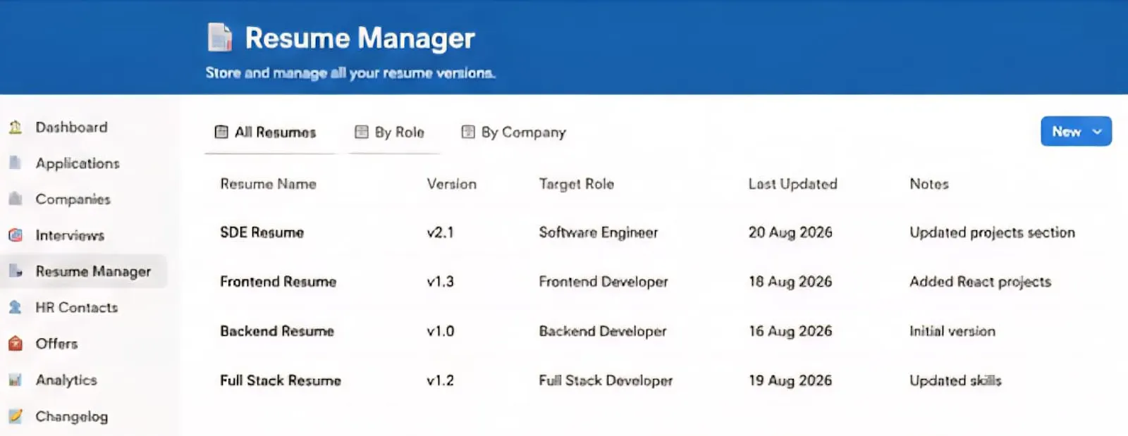 Job Application Tracker Pro screenshot 3