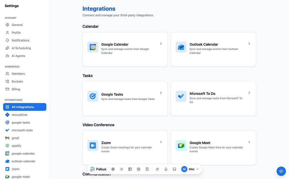 Fokus - Screenshot 3 showing product features and functionality