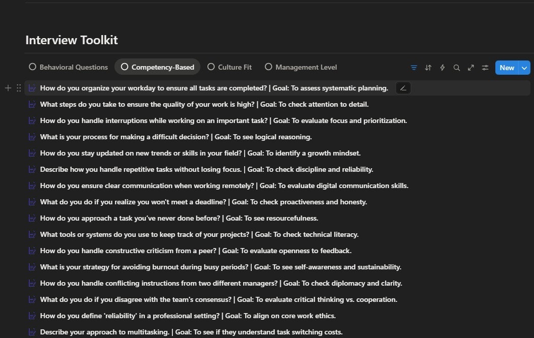 Professional Recruiting OS for Notion gallery image