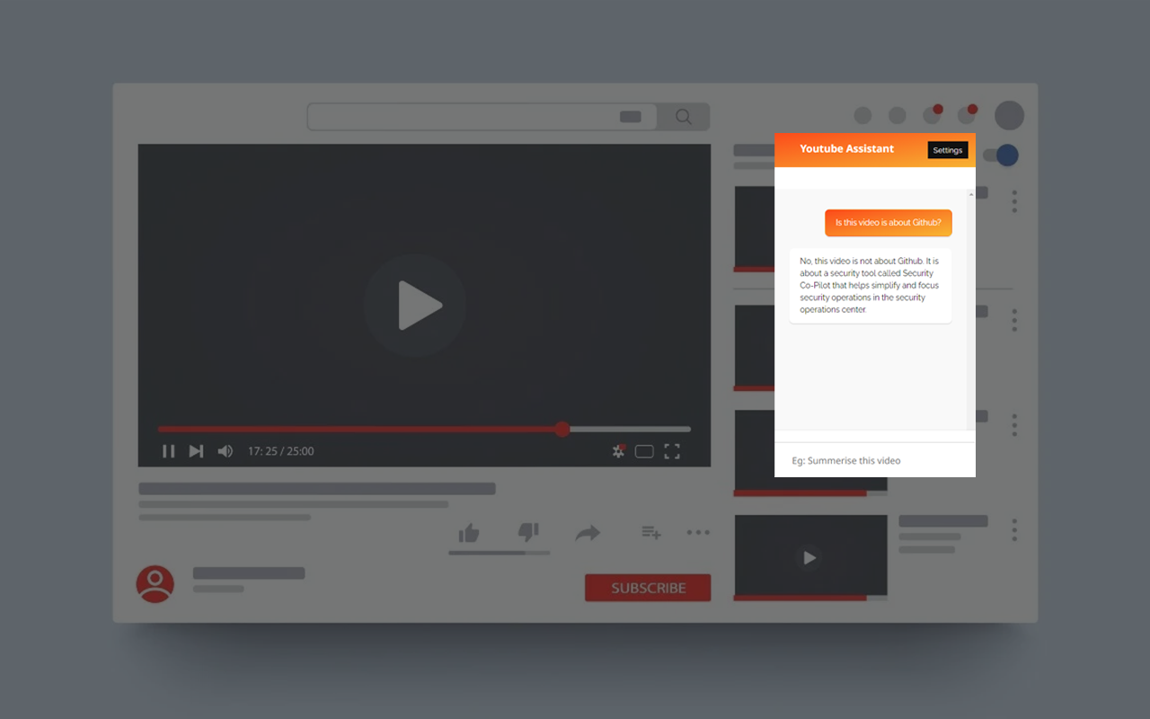 وسائط youtube مساعد AI - استعد للدردشة مع رفيق الفيديو النهائي الخاص بك 2