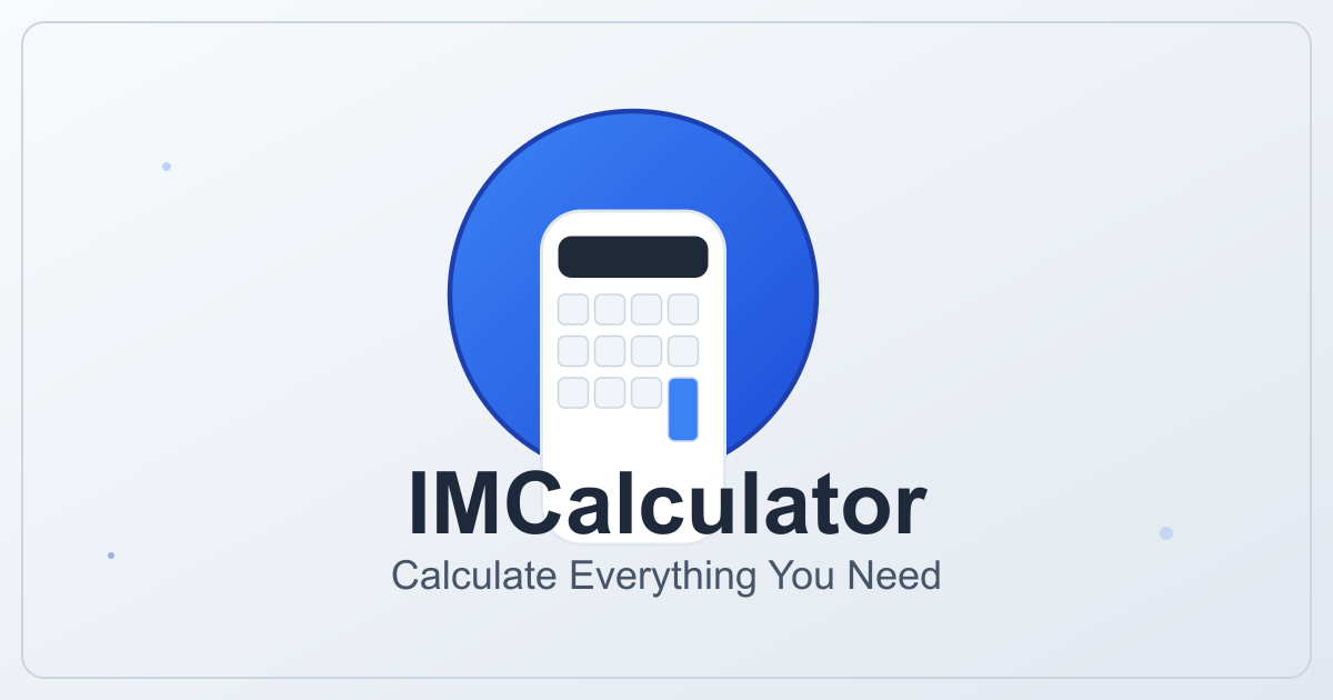 IMCalculator gallery image