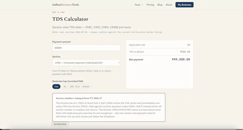 IndianBusinessTools screenshot 5