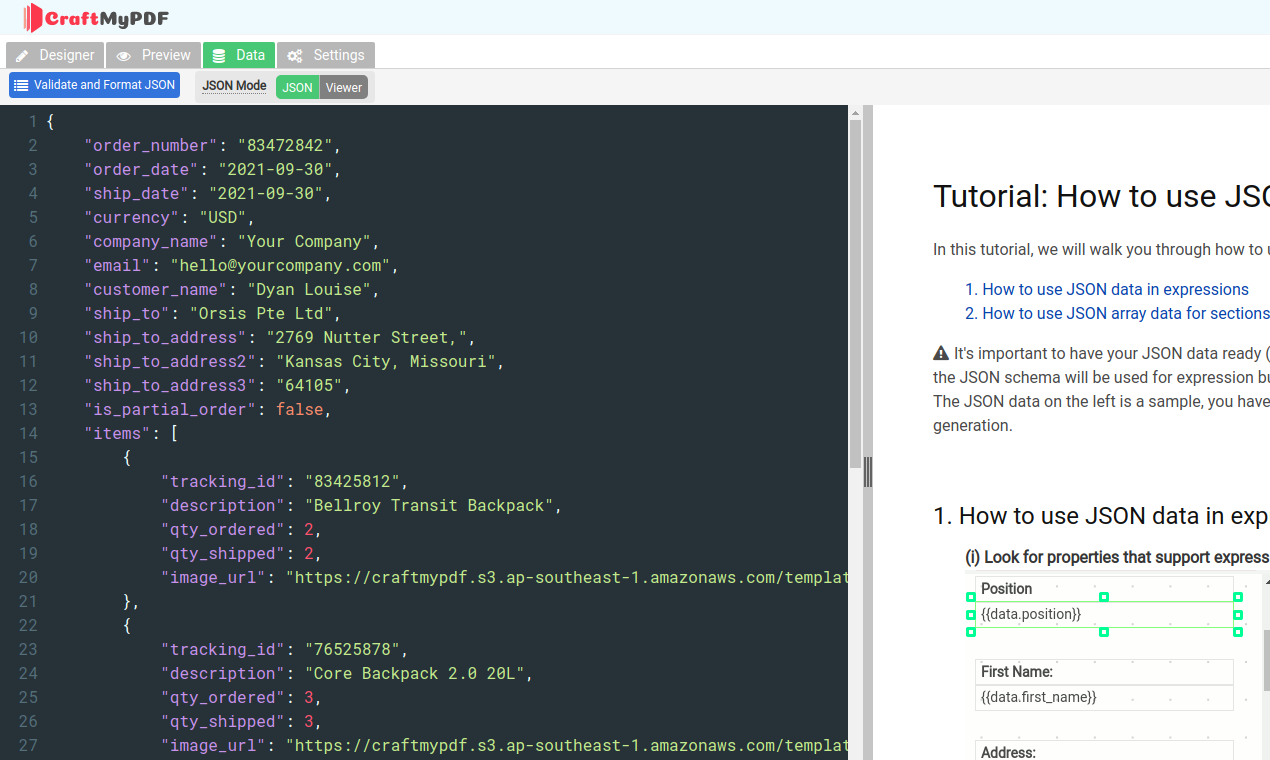 CraftMyPDF gallery image