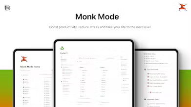 startuptile Monk Mode OS-Boost creativity reduce stress and supercharge your life