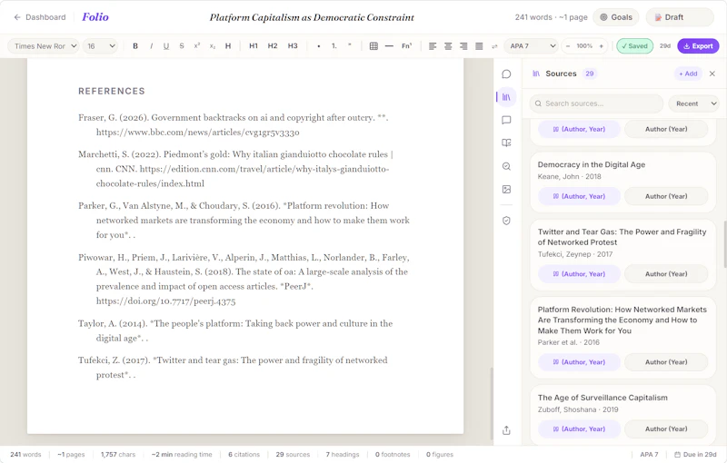 Folio screenshot 5
