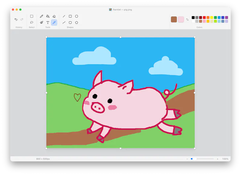 Paintlet screenshot 1