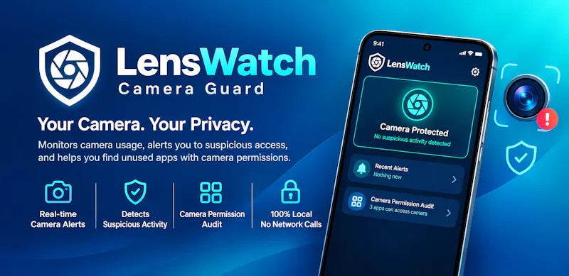 LensWatch: Your Camera Shield screenshot 2