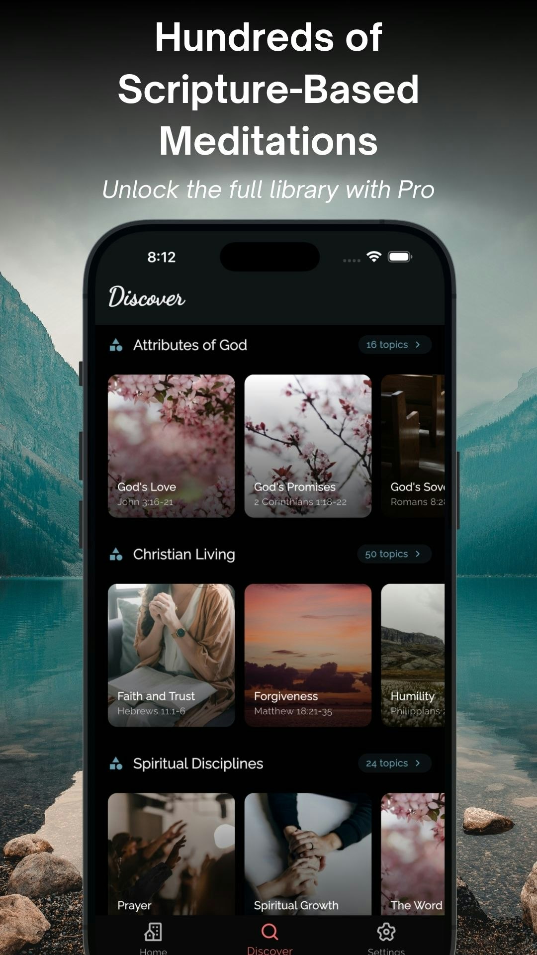 Edenify-Bible Sleep Meditation - Screenshot 4 showing product features and functionality