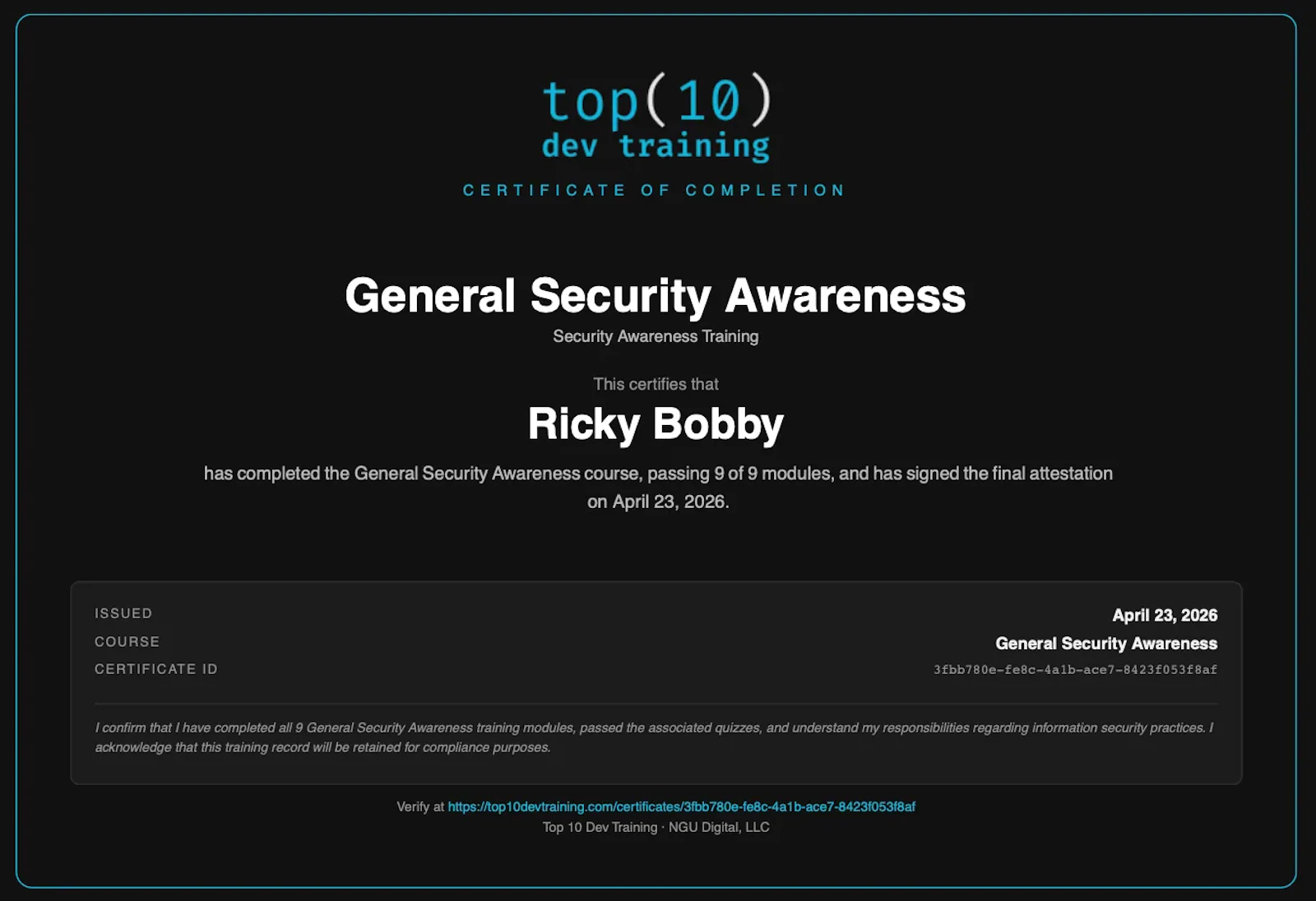 Top 10 Dev Training screenshot 7