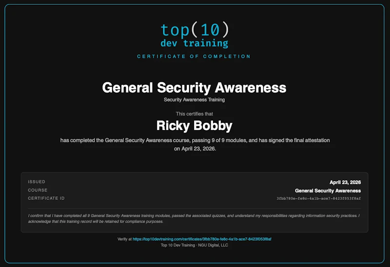 Top 10 Dev Training screenshot 7