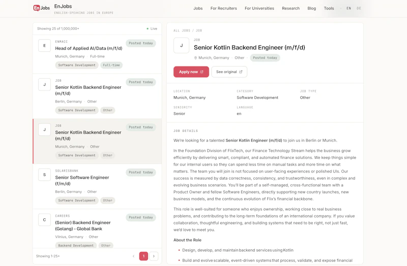 English Jobs screenshot 3