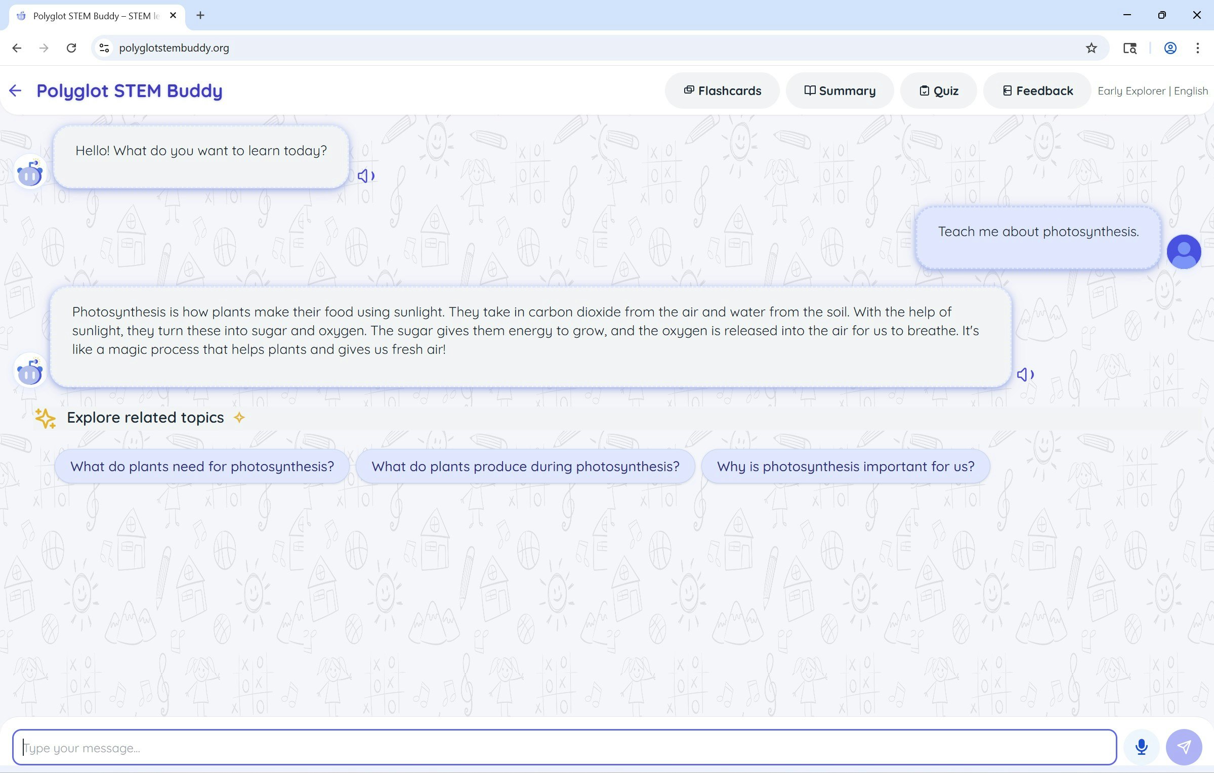 وسائط Polyglot STEM Buddy 4