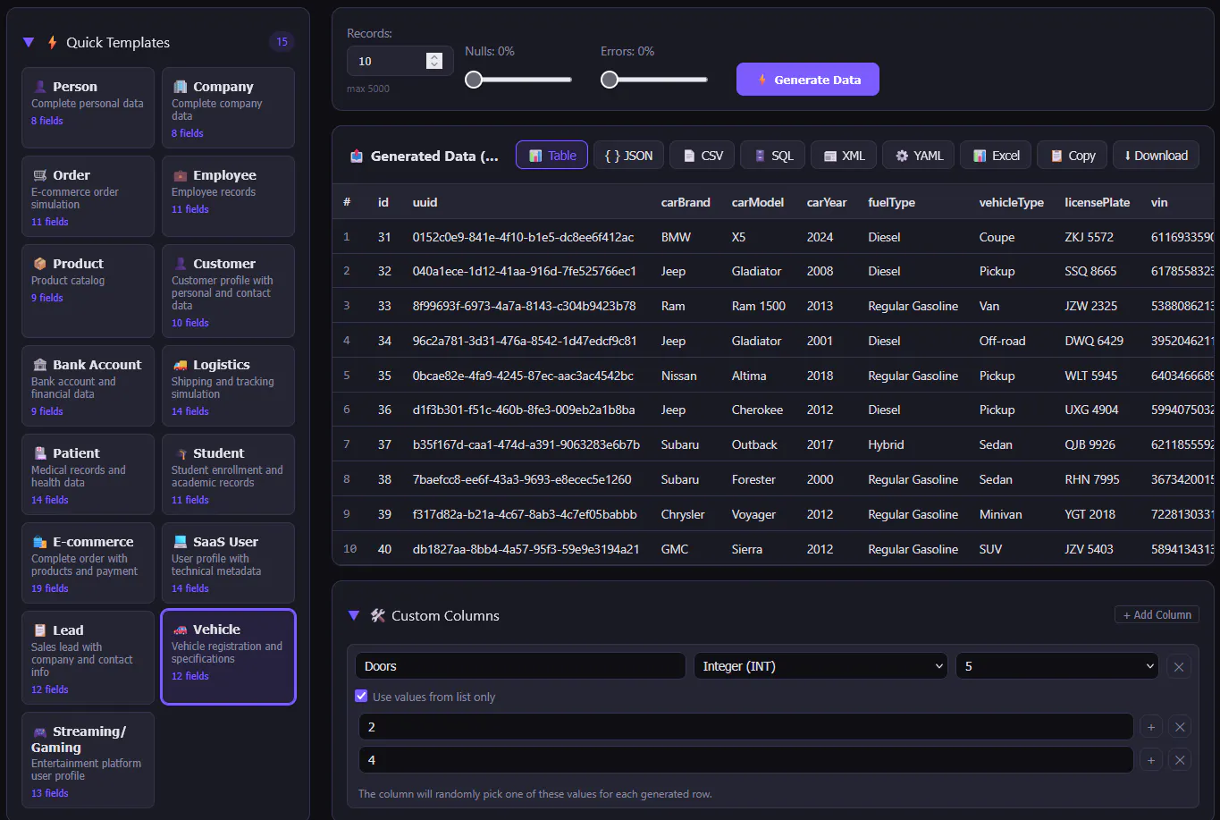 Fake Database gallery image