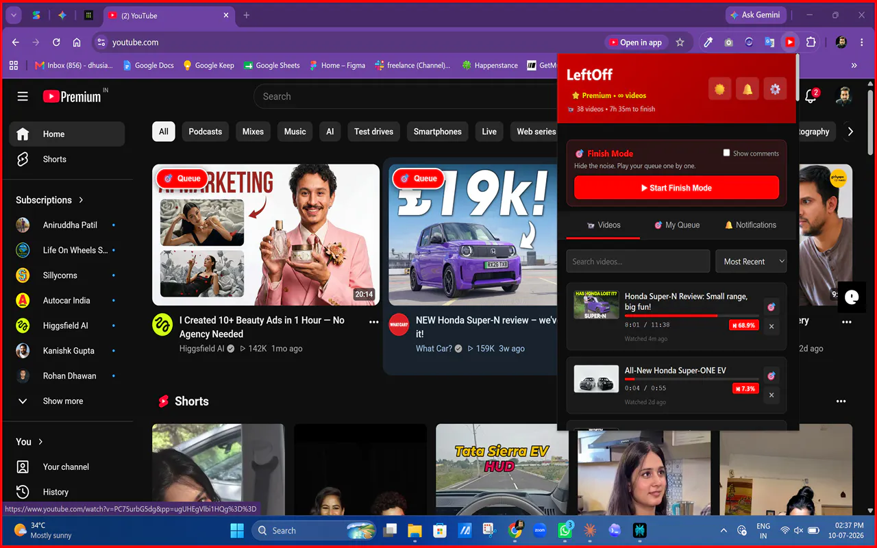 LeftOff screenshot