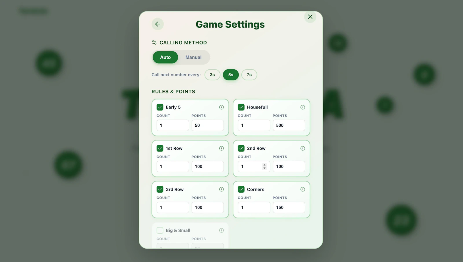 Tambola screenshot 1