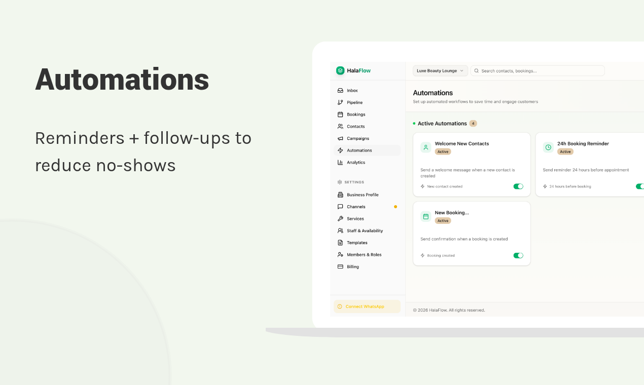 HalaFlow - Screenshot 3 showing product features and functionality