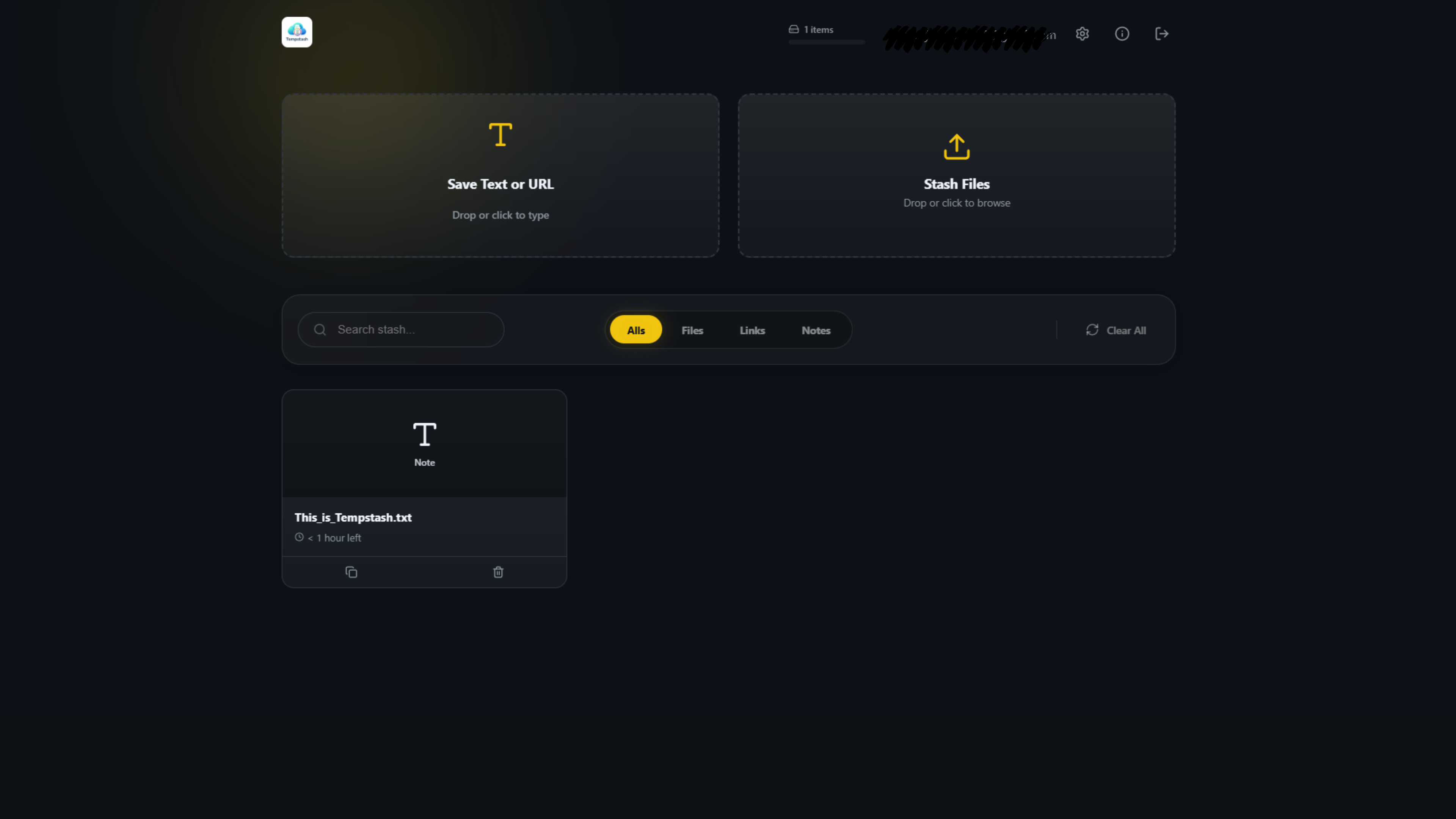 Tempstash gallery image