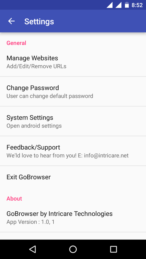 GoBrowser - Kiosk Mode Browser