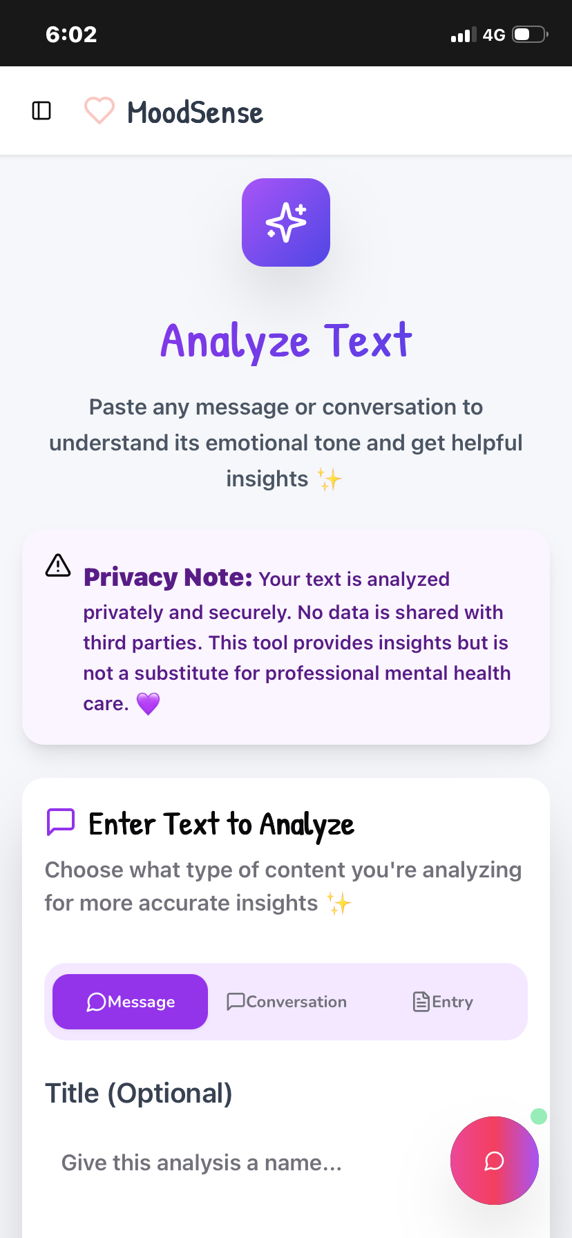 MoodSense gallery image