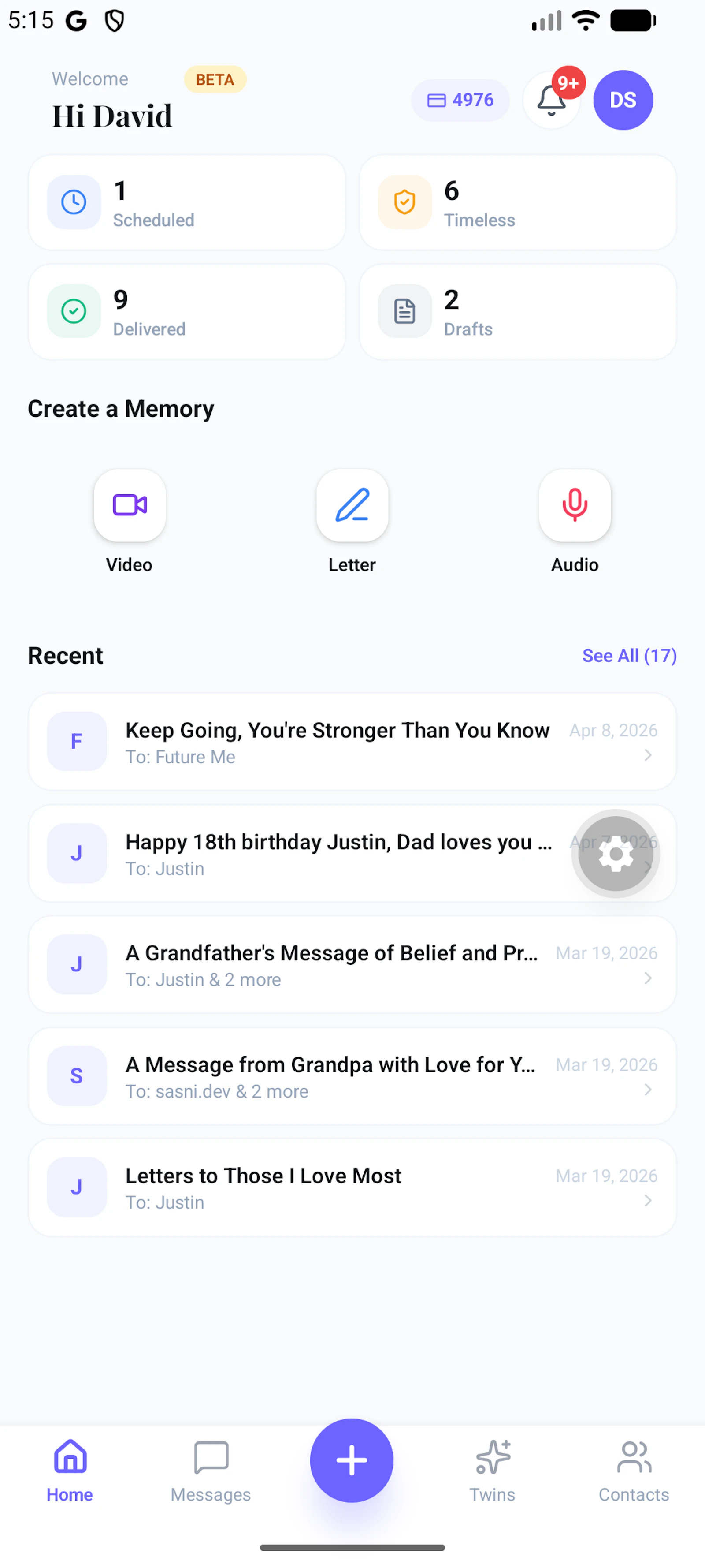 MessageFuture screenshot 3