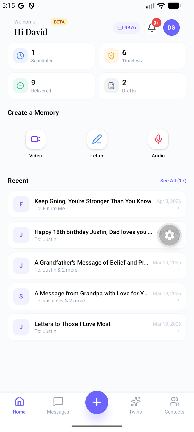 MessageFuture screenshot 3
