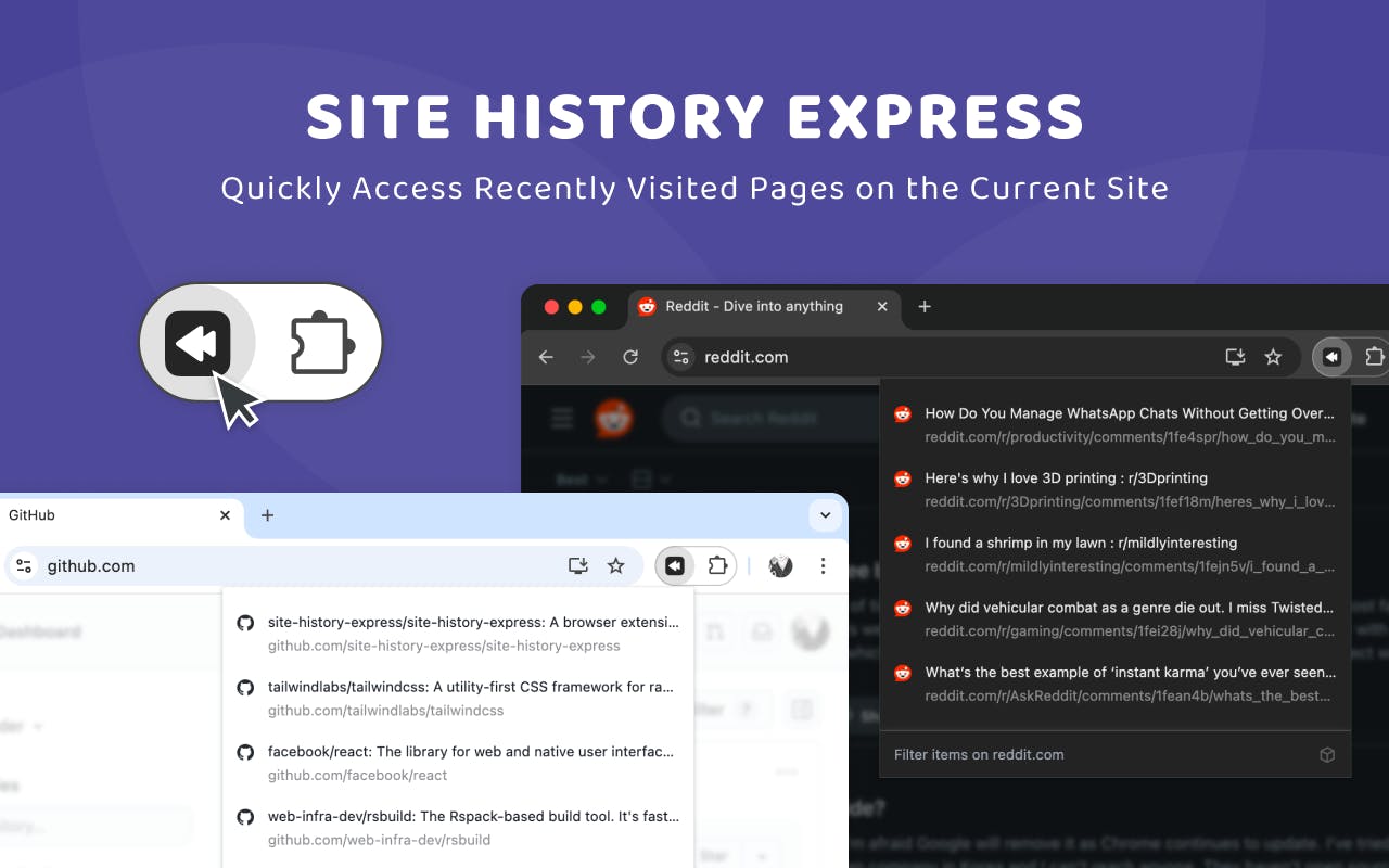 Site History Express media 1