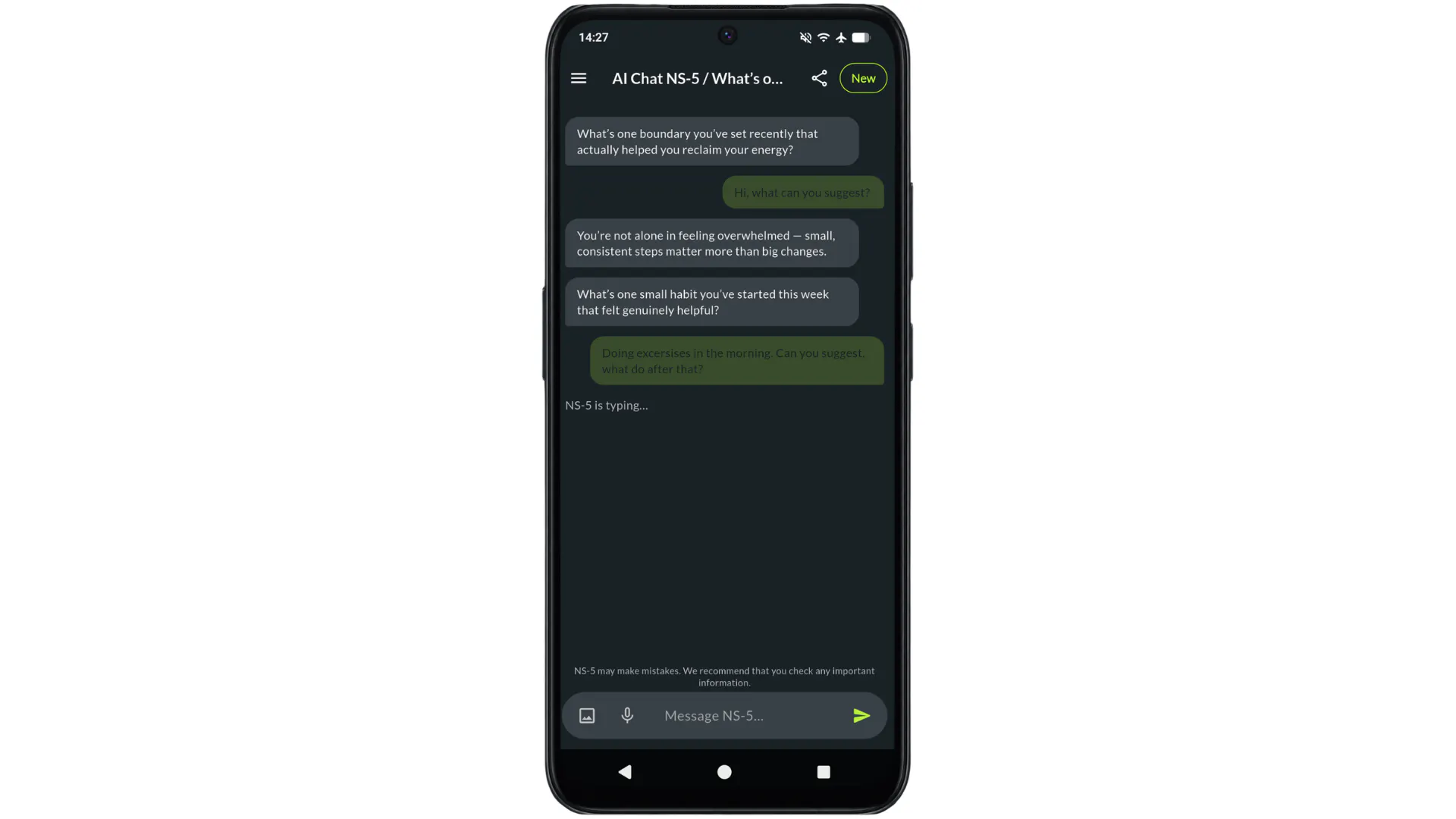 AI Chat NS-5 - Productivity app gallery image