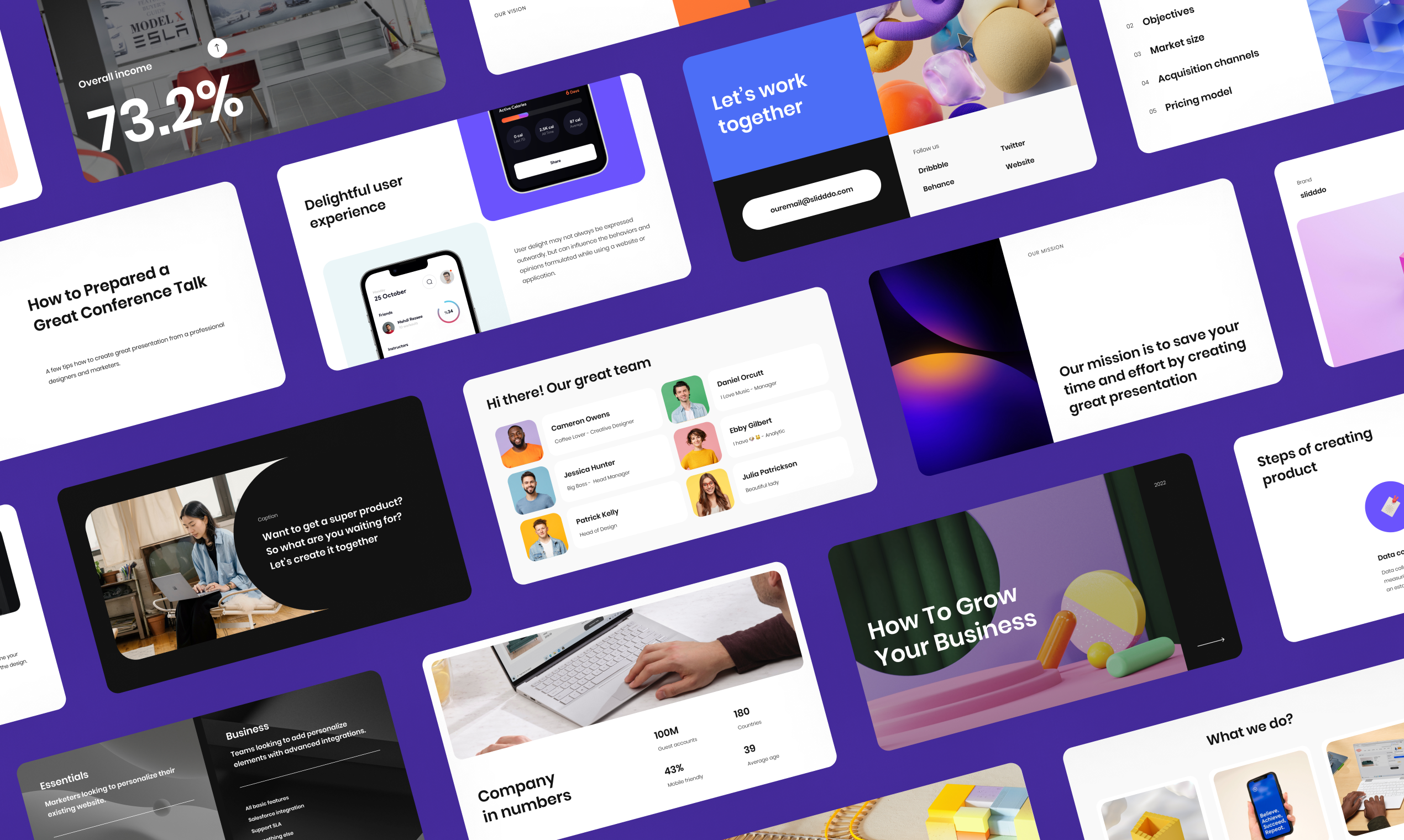 500 pitchs pro par Slidddo media 6